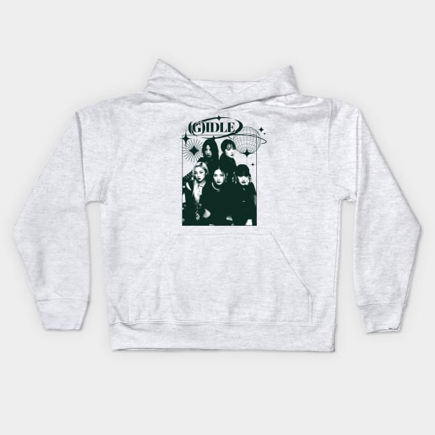 (G)idle design Kids Hoodie by cherries&disco